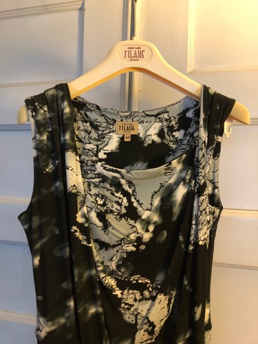 Alviero Martini Prima Classe Geo Line Dress sz It 40 DonnaVVentura  Collection | eBay