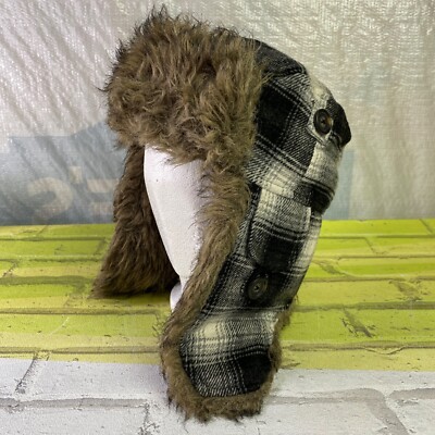 American Eagles Outfitters Printed Trapper Hat American eagle trapper hat s/m with bottle opener | Depop main image 3