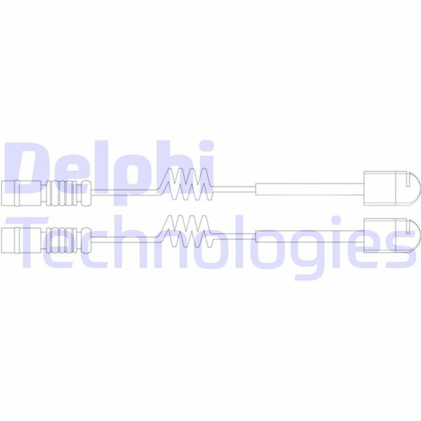 Delphi LZ0191 Warnkontakt, Bremsbelagverschleiß FüR MERCEDES-BENZ VW-image