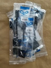 C2G 8in DisplayPort to DVI-D Video Adapter - Single Link (Lot of 10)