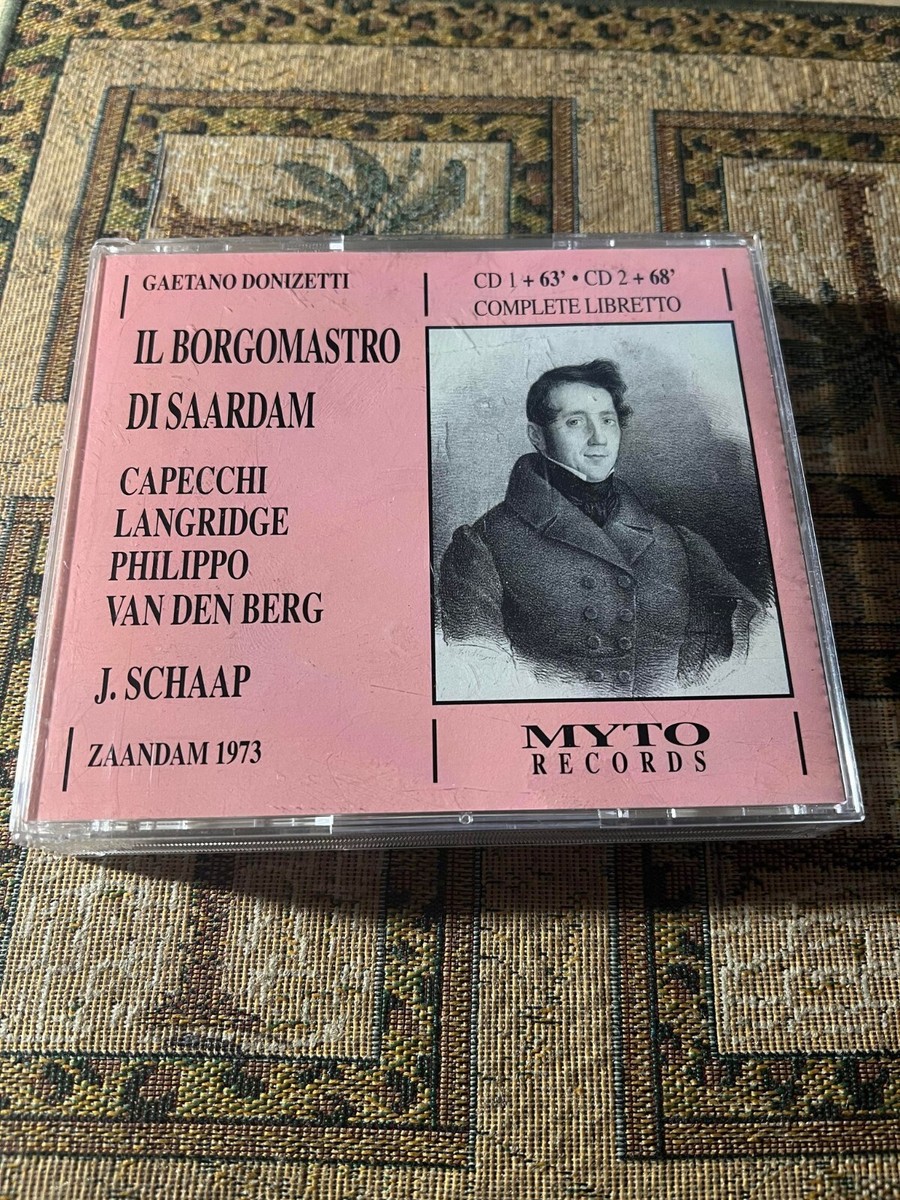 Donizetti:Il Borgomastro Di Sa Format: Audio CD | eBay