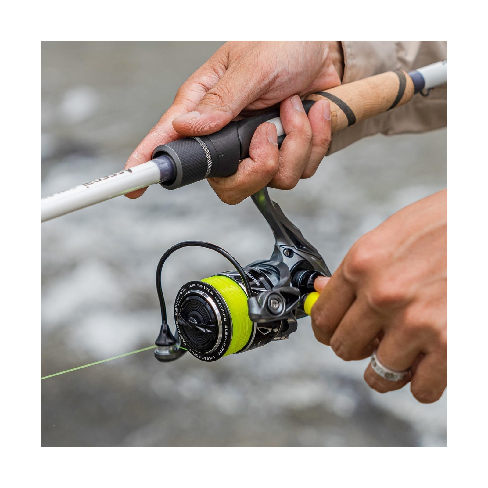 KastKing Skeet Reese Icon Spinning Reel, Carbon Rotor with Aluminum Body Fish...