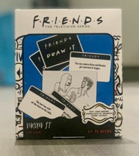 Offiziell lizenziertes Friends Draw It Party Challenge Spiel 50 Fragekarten