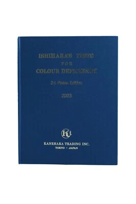 MARKENLOS Ishihara Colour Vision Test Book with 24 Boards,User Guide,Colour Blindness Test