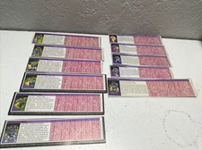 11 1986  TRANSFORMER DECEPTICON  TECH SPEC CARDS VINTAGE Lot 1