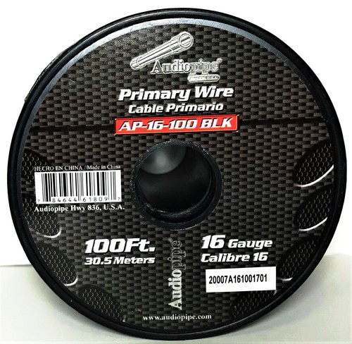 16 Gauge 100ft Each Red & Black Power Ground Wire 12 Volt Primary Cable 2 Rolls - Picture 5 of 7