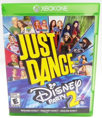 Complete Just Dance: Disney Party 2 Microsoft Xbox One 2015 Dancing Game