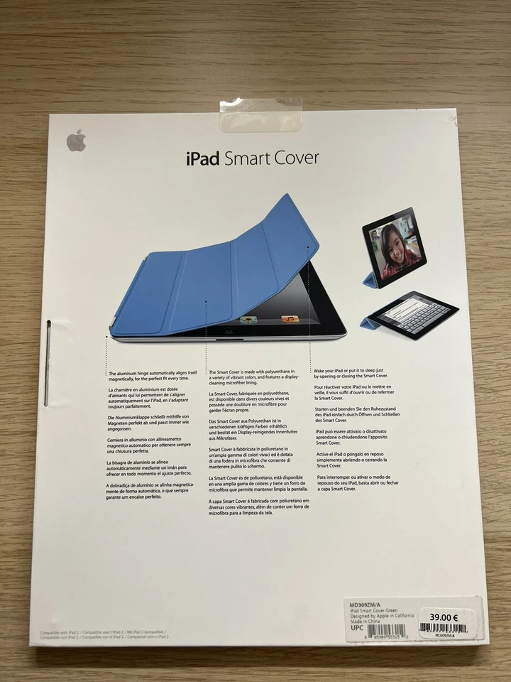 Smart Case per Apple iPad 2 10.2 Colore Green. Custodia Cover MD309ZM/A. - Immagine 3 di 3