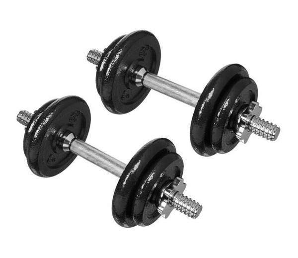 amazonbasics adjustable barbell lifting dumbells