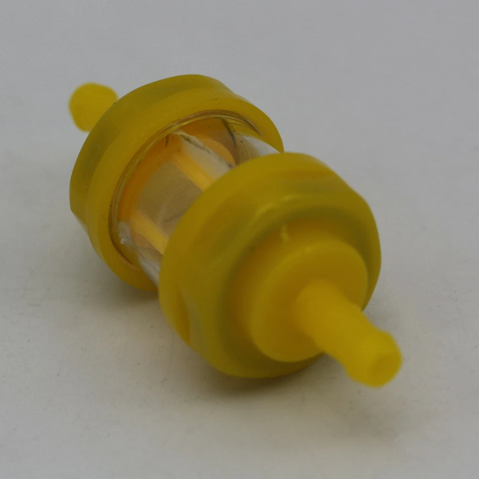 Manguera 3 piezas 1/4"" 6mm-7mm Moto Scooter Filtro de gasolina en línea Combustible de gasolina transparente Foto 2 de 4
