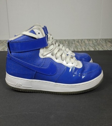 Nike Air Force 1 High Detroit Pistons NBA Finals CI9880-400 sz 8.5 NO INSOLES - Picture 3 of 11