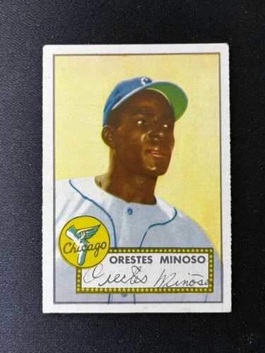 1952 Topps - Minnie Minoso #195 (RC) - BEAUTIFULLY CENTERED - EYE APPEAL!!