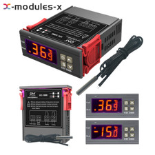 AC 110-220V Digital Display STC1000 Temperature Controller Thermostat NTC Sensor