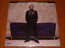 LOU RAWLS AT LAST LP *RARE* EU 1st PRESS VINYL BLUE NOTE 1989 PRINTED INNER New