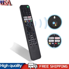 TV Remote For Sony 2019-2023XBR/KD/XR Series Smart and Bravia TV w/Voice Control