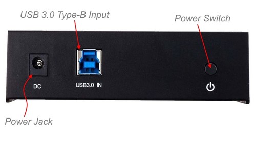 USB-3.0 to SATA-III External Hard Drive Enclosure Lay-Flat Docking Station - Picture 6 of 6