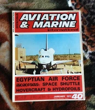 Aviation & Marine International Atlantic Edition Magazine No 40 1977 January