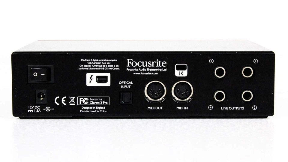 Focusrite AMS-CLARETT-2PRE Clarett 2Pre - Image 3 of 4