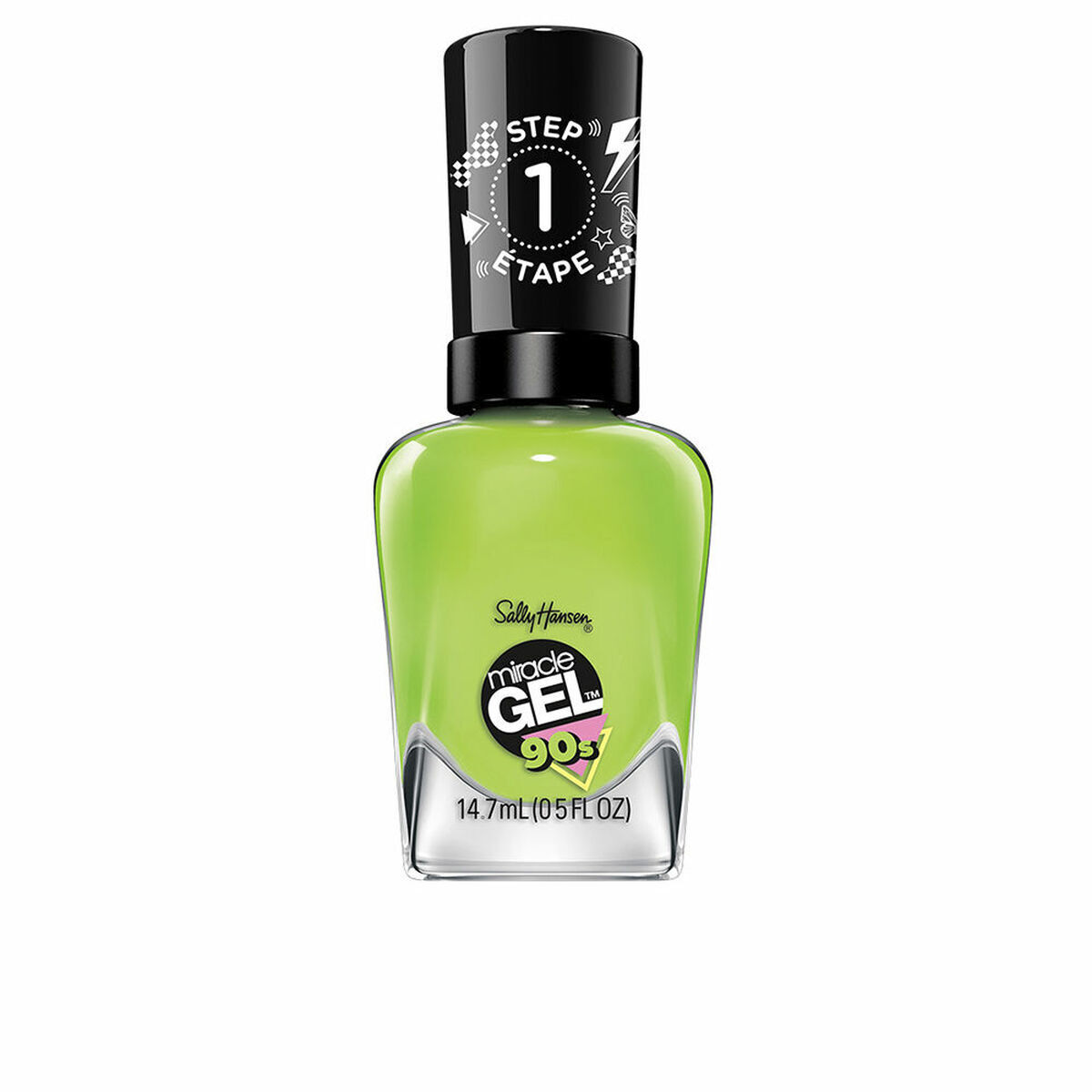 Smalto per unghie in gel Sally Hansen MIRACLE GEL 90s Nº 890 Toadally Buggin