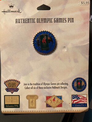 Atlanta 1996 Olympics Pins Lot of 22. Brand New. Never Used. Most are On Cards.