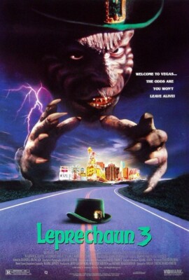 LEPRECHAUN 3 Movie POSTER 11 x 17 Warwick Davis, Jennifer Aniston Horror Flm Art