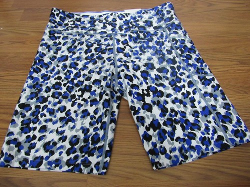BLUE NYLON BL LEOPARD SHORTS, SZ XXL | eBay