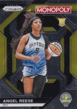 2024 Prizm Monopoly WNBA Angel Reese RC Card #WNBA16 Sky PWE