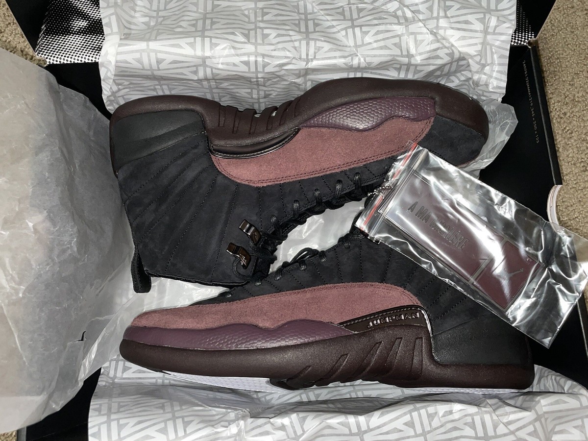 Nike x A Ma Maniere ☆ Air Jordan 12 Retro SP Black Jordan 12 Retro SP A Ma Maniére Black (Women's) - DV6989-001