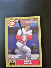 1987 Topps #200 Pete Rose Baseball Card 