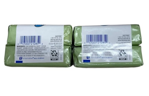 (2 Packs Of 2) Dial Basics Hypoallergenic Bar Soap, 4 Bars Total, 3.2 oz Each - Picture 2 of 2