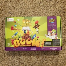 NEW Learn  Climb BOOM Fun with Science Kids' Science Kit 65 Experiments STEM
