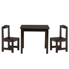 lipper childrens rectangular table and chair set
