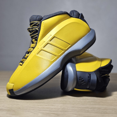 adidas KOBE バスケットボールシューズ イエロー Adidas Crazy 1 Lakers Kobe Bryant Basketball Shoes Team Yellow