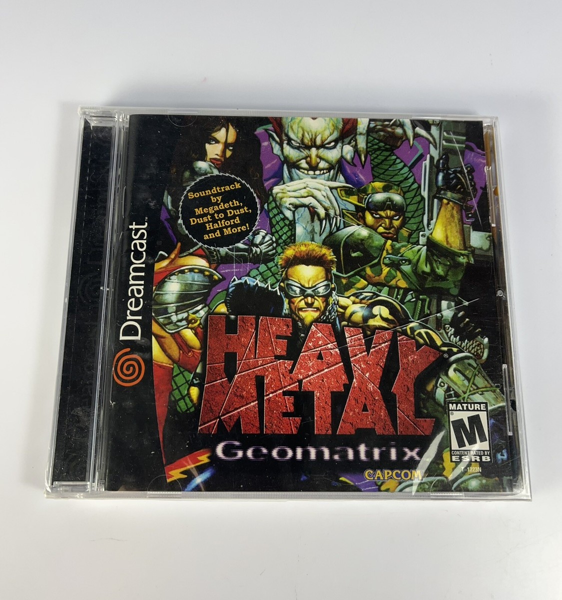 Heavy Metal Geomatrix Sega Dreamcast *BRAND NEW, SEALED