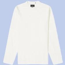 Y-3 Logo Cotton T-shirt Long Sleeve adidas Yamamoto IV8231 Men's Size Large New