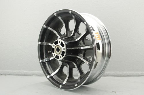 2011 Harley Electra Glide CVO Rear Back Wheel Rim 16" x 5.00" ROULETTE CONTRAST - Picture 7 of 16