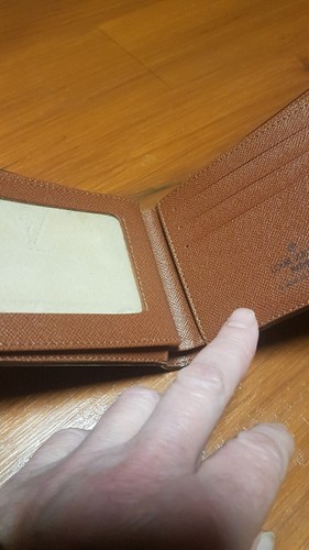 NEW Authentic LOUIS VUITTON LEATHER Portemonnaie Wallet Paris France unisex - Picture 6 of 12