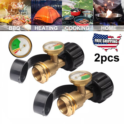 BBQ RV Propane Tank Gauge, Compatible up to 40 - pound Tanks