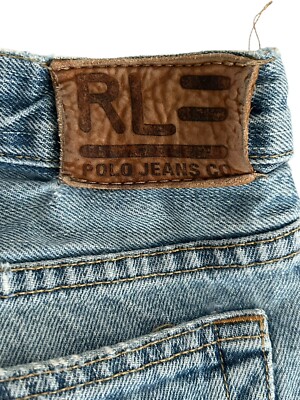 Y2K Polo Ralph Lauren Jeans Mens 34 Actual 32x25 Langley Denim 