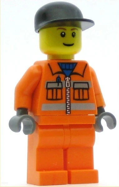 Lego engineer sale figure