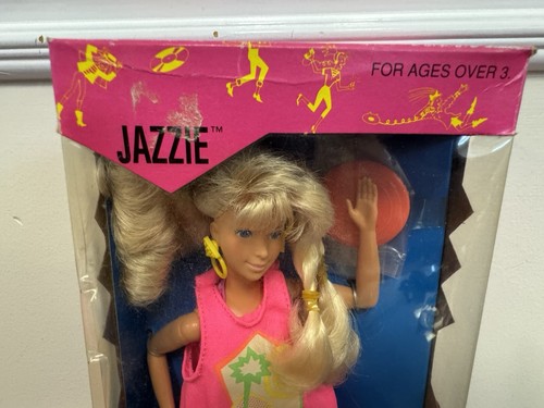 1990 Vintage Mattel Teen Dance Jazzie Cool Teen Cousin of Barbie con clavo presionado - Imagen 3 de 12