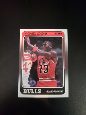 Michael Jordan 1988 Fleer Card Bulls 