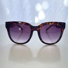 HAND POLISHED CAT EYE SUNGLASSES TORTOISE SHELL SUMMER SUNNIES PURPLE LENS