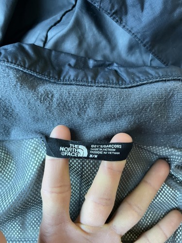 Veste de pluie coupe vent garçon The North Face légère zippée capuche noir taille Medium - Photo 11/15