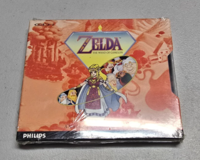 The game サイン入りCD Zelda: The Wand of Gamelon (Philips CD-i, 1993) RARE NEW & SEALED