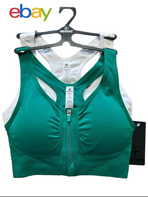 90 Degree By Reflex High GREEN/WHITE Zippered Sport