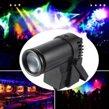 Pinspot Light LED RGBW Beam Spotlight Supported DMX Disco Mirror Ball Lighting