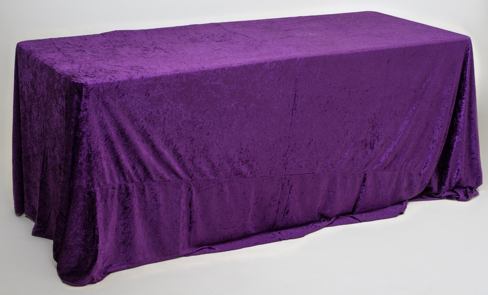 Purple or Burgundy Crushed Velvet Table Cloths Round & Rectangle eBay