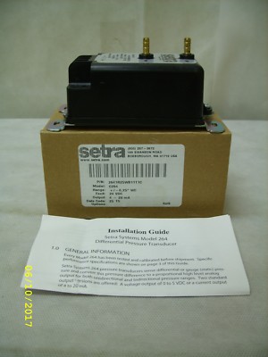 Setra Modell C264/264 Differential Druck Umwandler 2641r25wb11t1c Nos