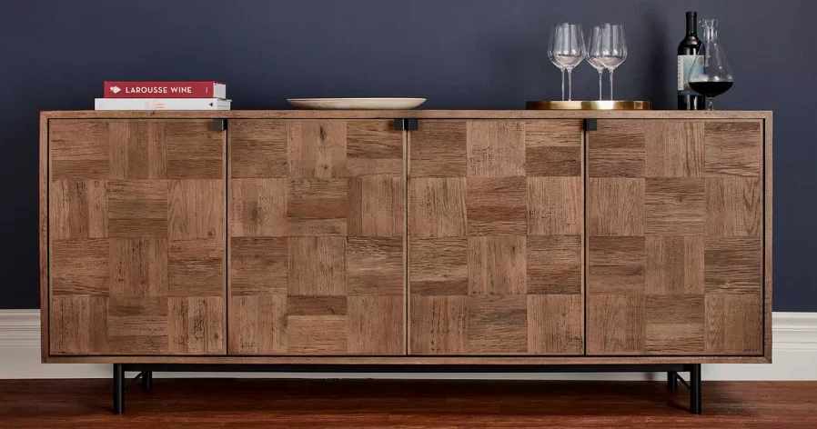 Credenza wine sale